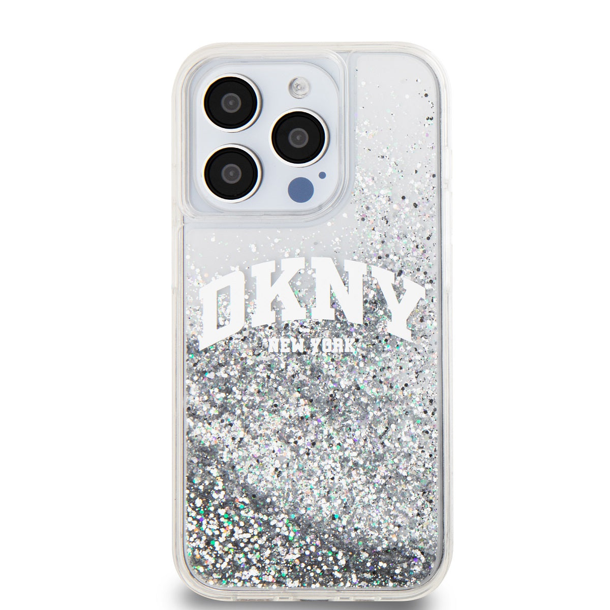 DKNY Snow Globe Glitter White Case