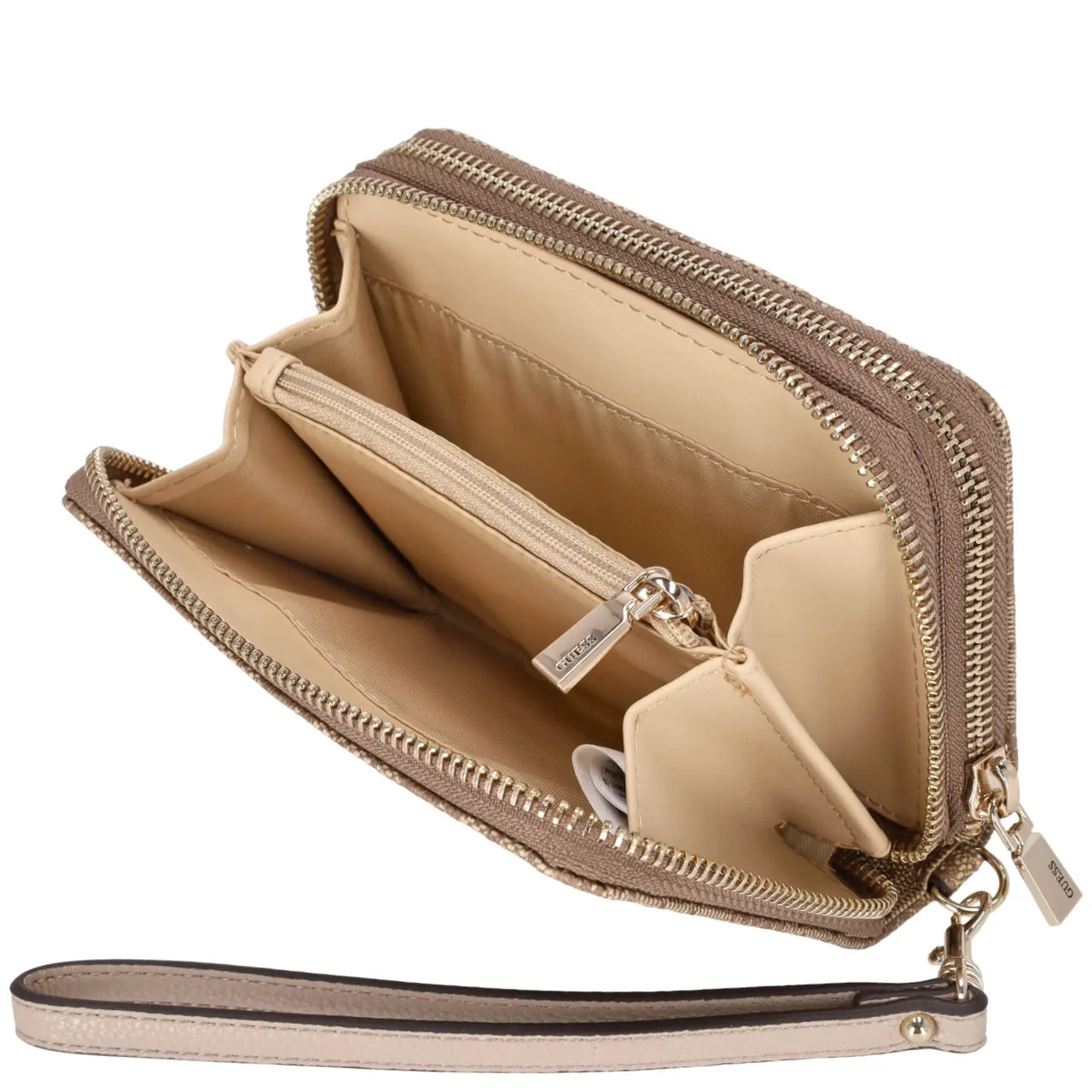 Guess Laurel SLG Medium double Zip Geldbeutel