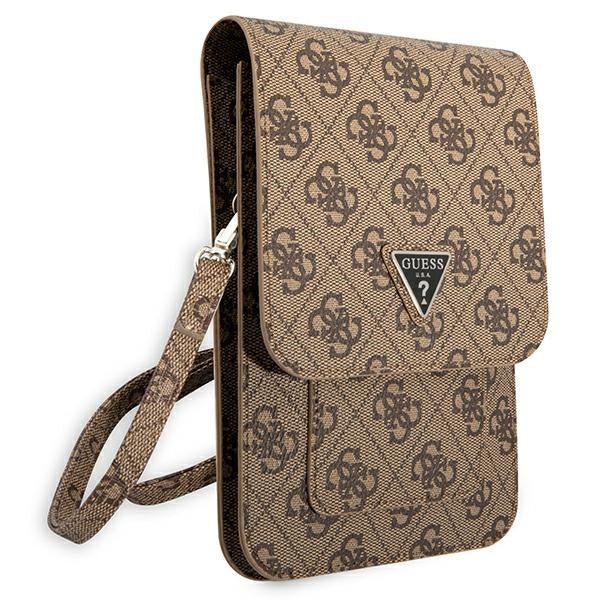 Guess Saffiano Triangle Umhängetasche Handytasche
