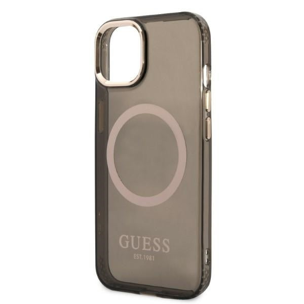 Guess Gold Outline MagSafe Case inkl. MagSafe Powerbank 5000mAh