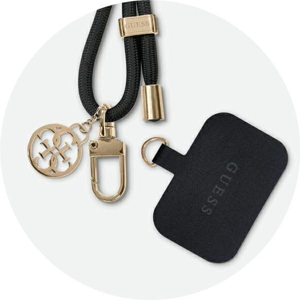 Guess Handykette Abnehmbarer Crossbody-Gurt Lila