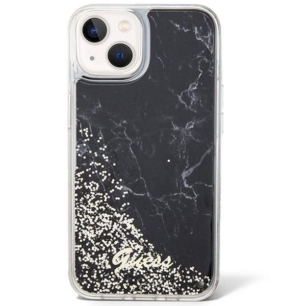 Guess Liquid Glitter Marble Case