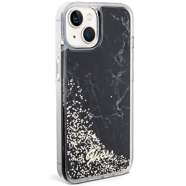 Guess Liquid Glitter Marble Case