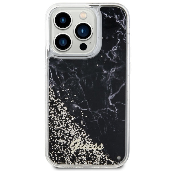 Guess Liquid Glitter Marble Case