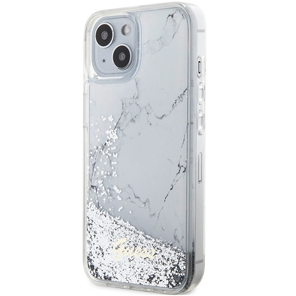 Guess Liquid Glitter Marble Case