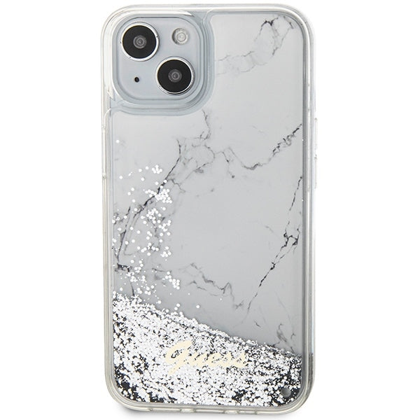 Guess Liquid Glitter Marble Case