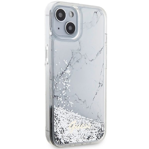 Guess Liquid Glitter Marble Case