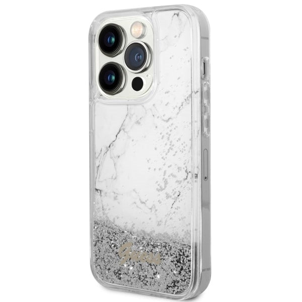 Guess Liquid Glitter Marble Case