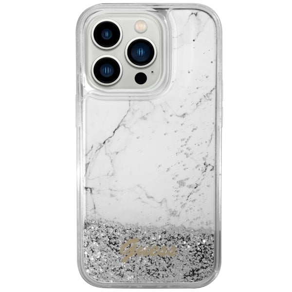 Guess Liquid Glitter Marble Case