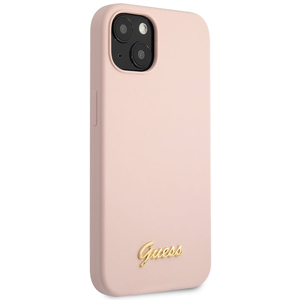 Guess Silikon Metal Gold Case