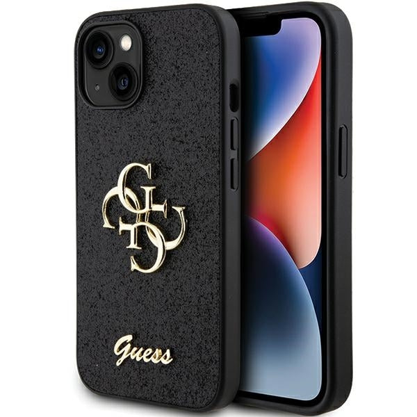 Guess Glitter Script Big 4G Case