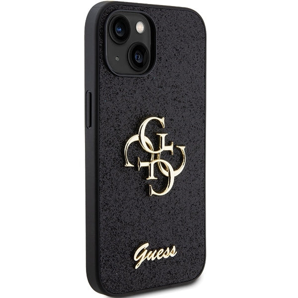 Guess Glitter Script Big 4G Case