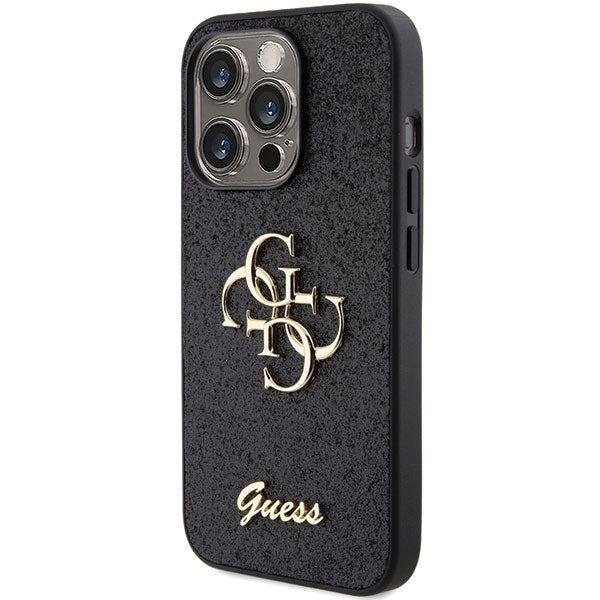 Guess Glitter Script Big 4G Case