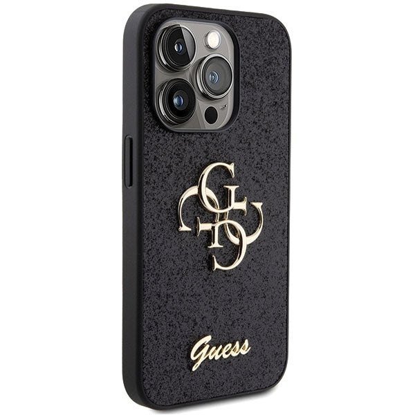 Guess Glitter Script Big 4G Case