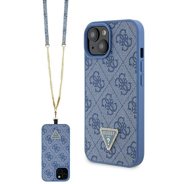 Guess 4G Triangle Strass Case inkl. Kette