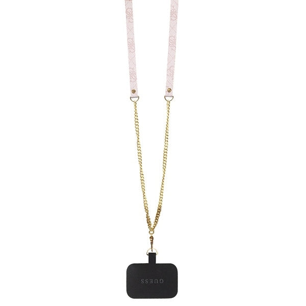 Guess 4G Triangle Strass Case inkl. Kette