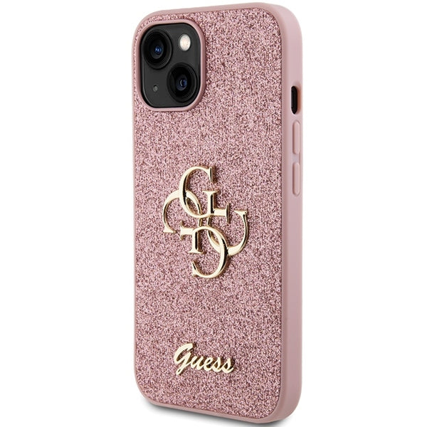 Guess Glitter Script Big 4G Case
