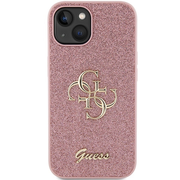 Guess Glitter Script Big 4G Case
