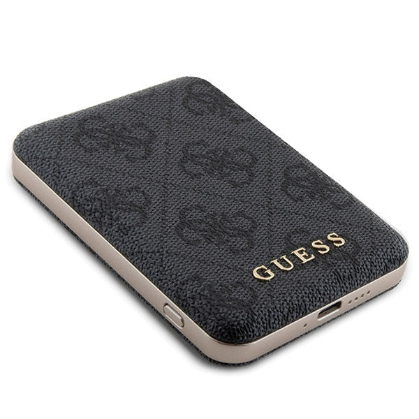 Guess 4G Metal Gold MagSafe Case inkl. MagSafe Powerbank 5000mAh