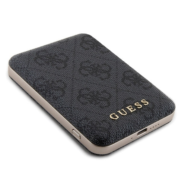 Guess 4G Metal Gold MagSafe Case inkl. MagSafe Powerbank 5000mAh