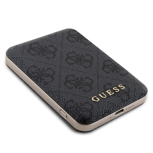 Guess 4G Metal Gold MagSafe Case inkl. MagSafe Powerbank 5000mAh