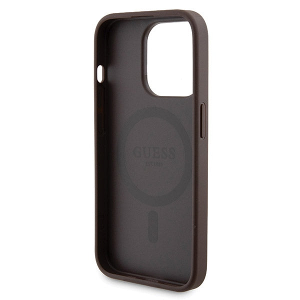 Guess 4G Metal Gold MagSafe Case inkl. MagSafe Powerbank 5000mAh