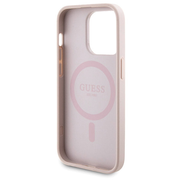 Guess 4G Metal Gold MagSafe Case inkl. MagSafe Powerbank 5000mAh