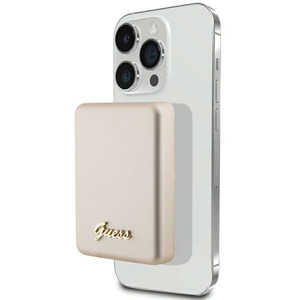 Guess MagSafe Powerbank 5000mAh 15W - Metal Script Logo