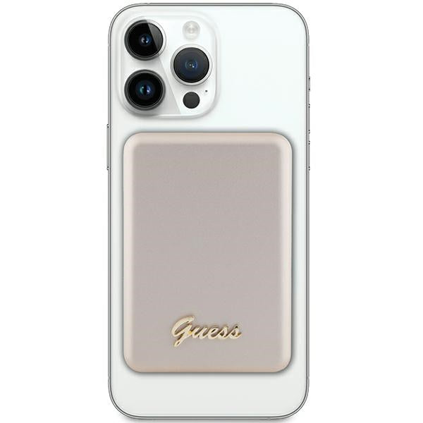 Guess MagSafe Powerbank 5000mAh 15W - Metal Script Logo