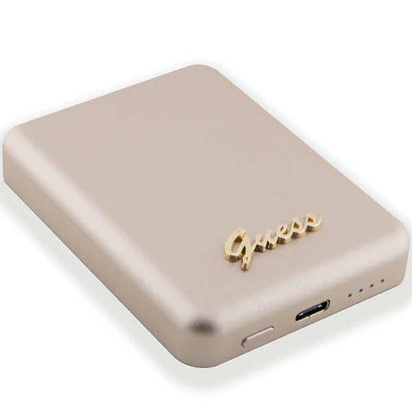 Guess MagSafe Powerbank 5000mAh 15W - Metal Script Logo