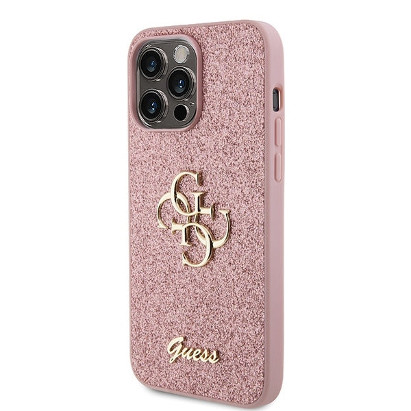 Guess Glitter Script Big 4G Case