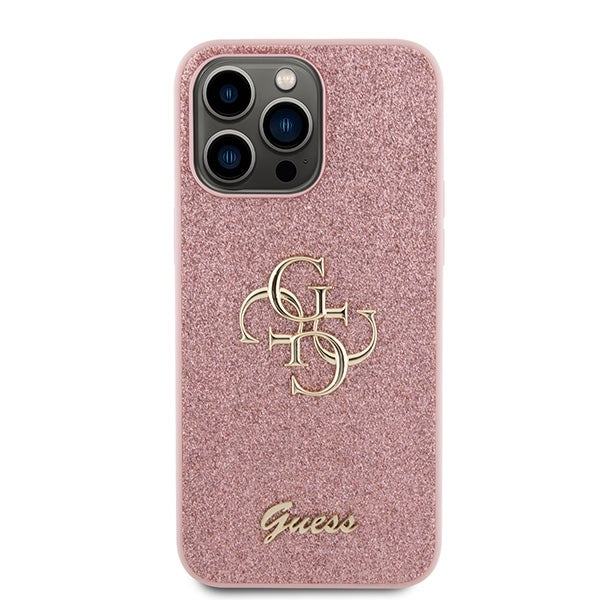 Guess Glitter Script Big 4G Case