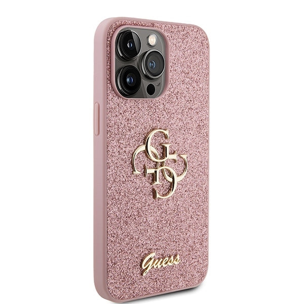 Guess Glitter Script Big 4G Case