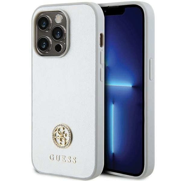 Guess 4G Strass Metal Logo Case