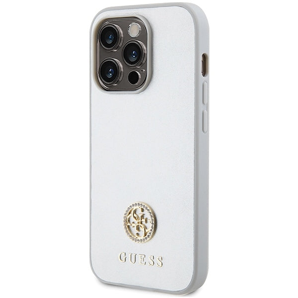 Guess 4G Strass Metal Logo Case