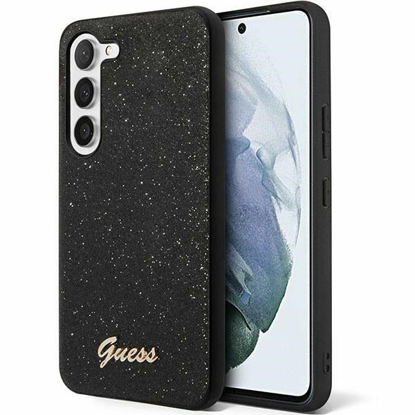 Guess Glitter Script Samsung Case