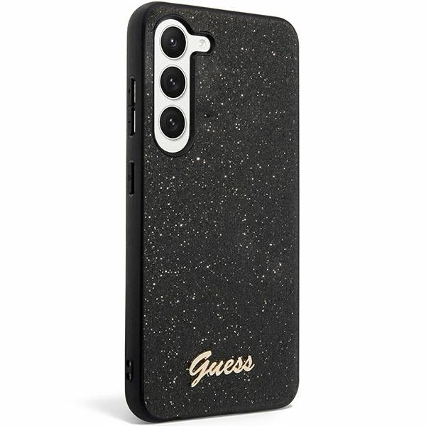 Guess Glitter Script Samsung Case