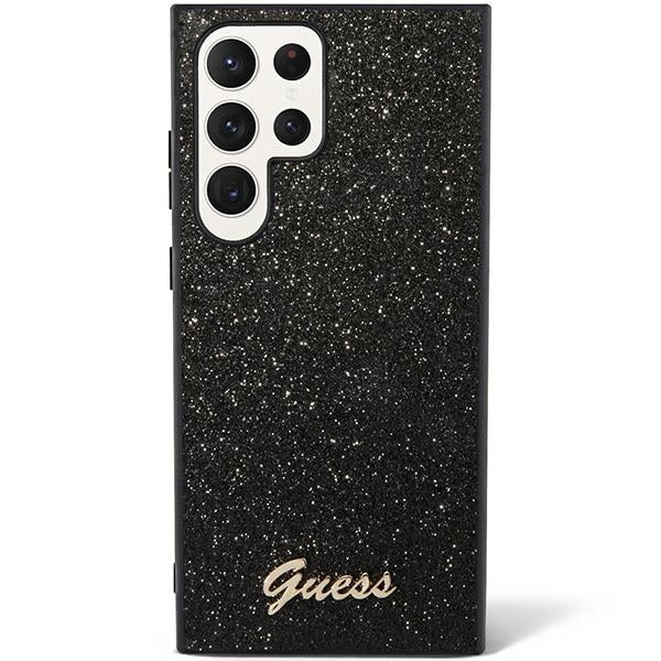 Guess Glitter Script Samsung Case