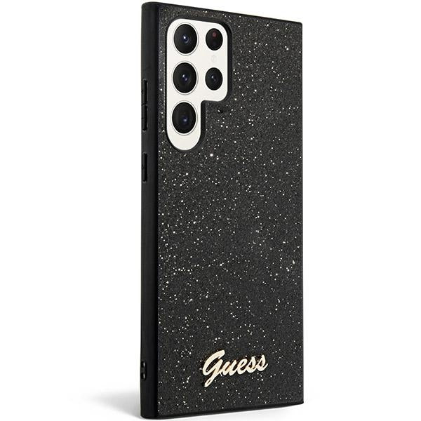 Guess Glitter Script Samsung Case