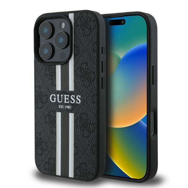 Guess Printed Stripes Case MagSafe
