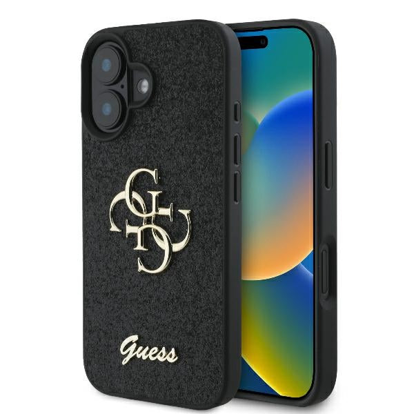 Guess Glitter Script Big 4G Case