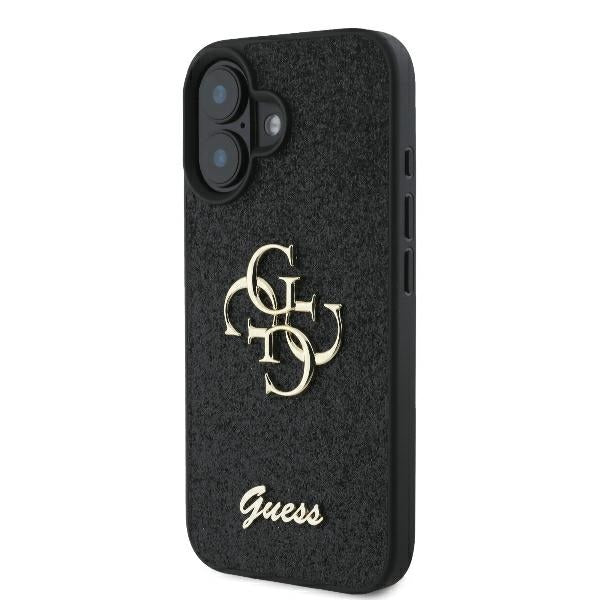 Guess Glitter Script Big 4G Case