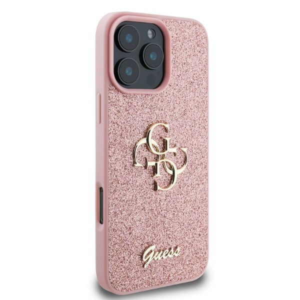 Guess Glitter Script Big 4G Case