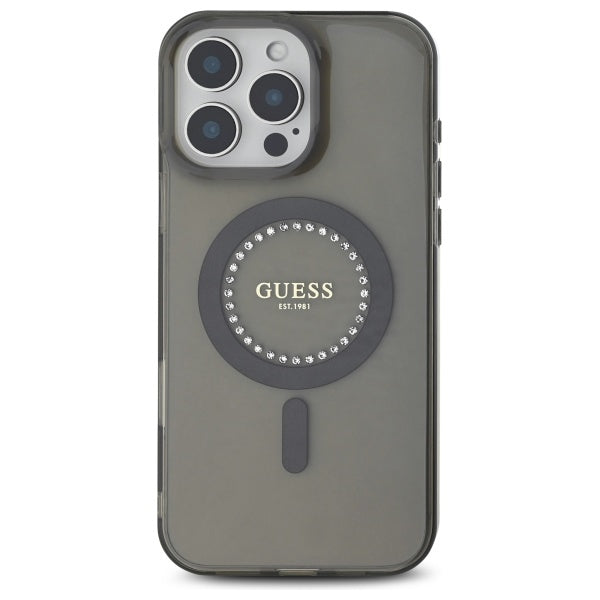 Guess Glitter Rhinestones MagSafe Case