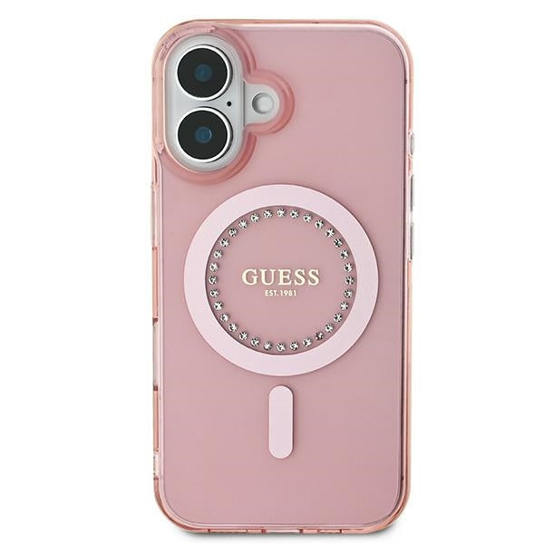 Guess Glitter Rhinestones MagSafe Case