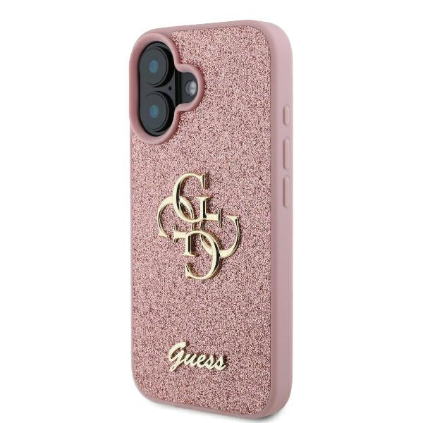 Guess Glitter Script Big 4G Case