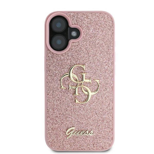 Guess Glitter Script Big 4G Case