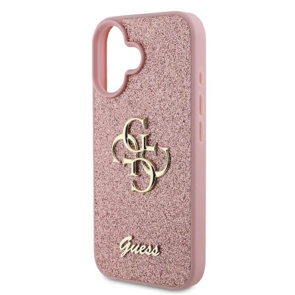 Guess Glitter Script Big 4G Case
