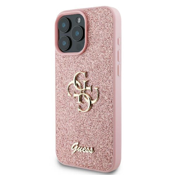 Guess Glitter Script Big 4G Case