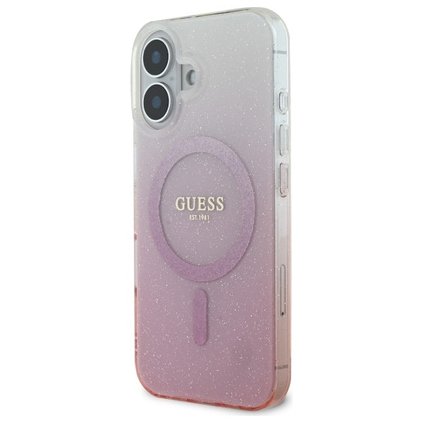 Guess Glitter Gradient MagSafe Case